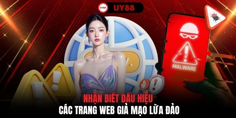 Nhận biết dấu hiệu các trang web giả mạo lừa đảo