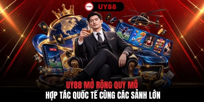 UY88 mở rộng quy mô hợp tác quốc tế cùng các sảnh lớn